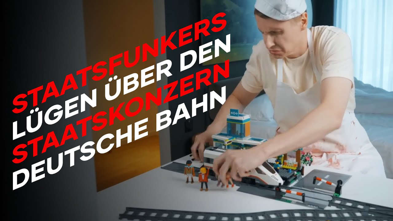 Staatsfunker Till Reiners lügt über den Staatskonzern Deutsche Bahn